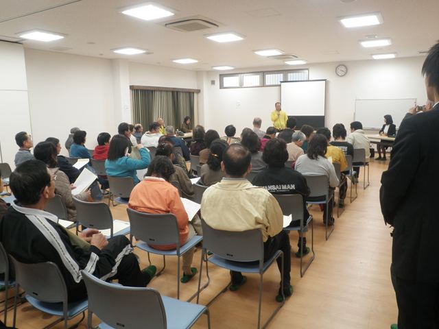 講演会場の様子